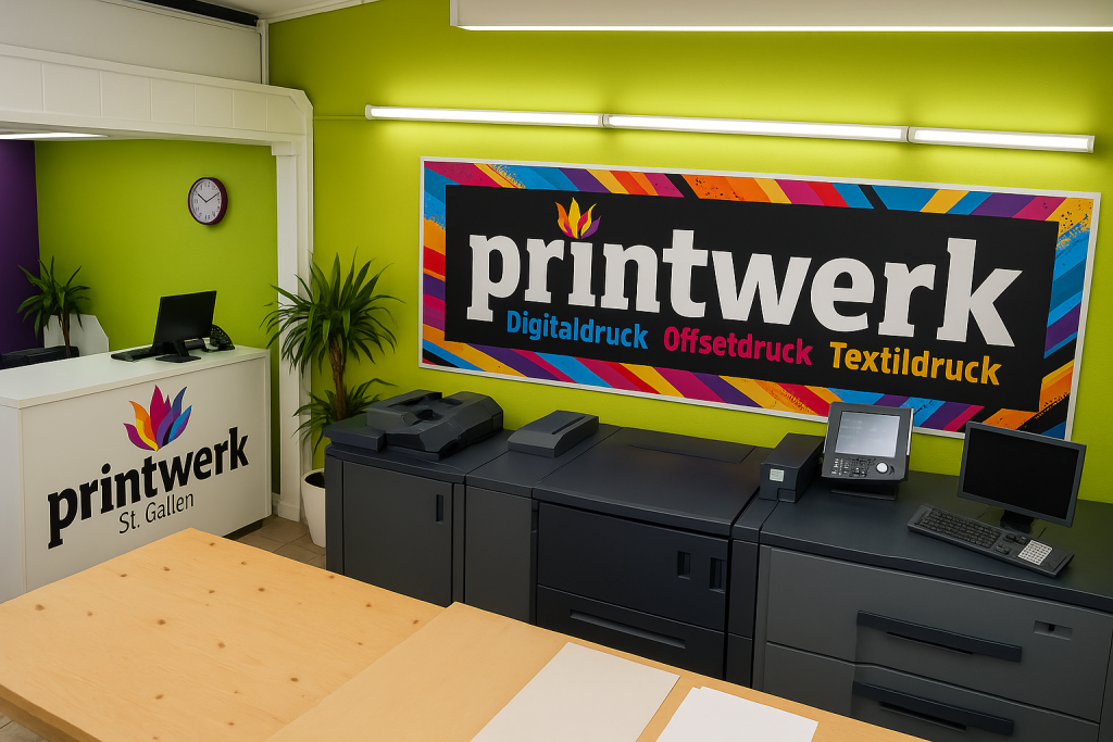 Kontakt Printwerk Druckerei St. Gallen